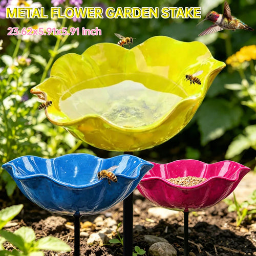 BloomShine™ |Bloemvormige Waterplek Buiten